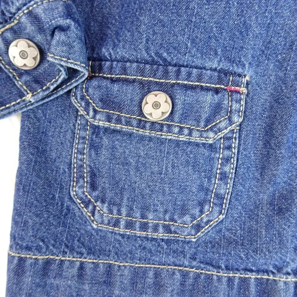 Clearance!💎5/$25 Carter's Denim Jean Jacket Baby Adorable 18 Mos